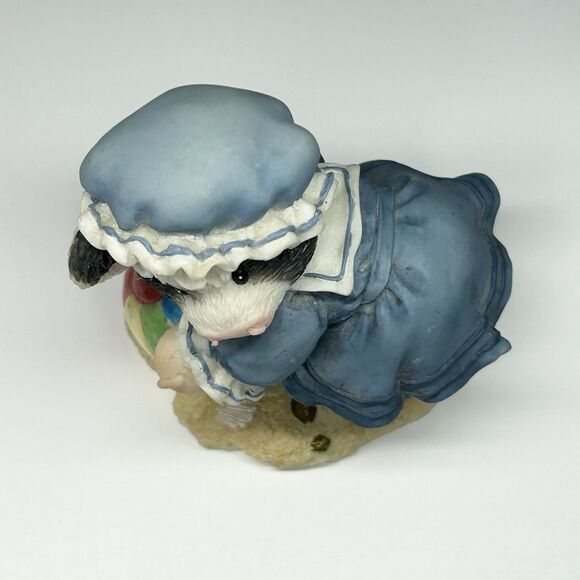 Mary’s Moo Moos Enesco Figurine #257532 Month August Moo and Me by the Sea 1996 - Picture 6 of 12